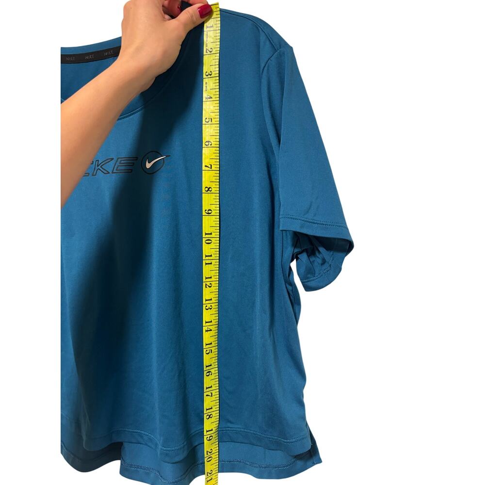 Nike Blue Dri-Fit XL Short Sleeve T-Shirt - Picture 7 of 8